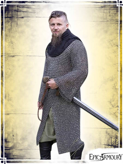 Riveted Chainmail - Long Sleeves Chainmails Epic Armoury Large 