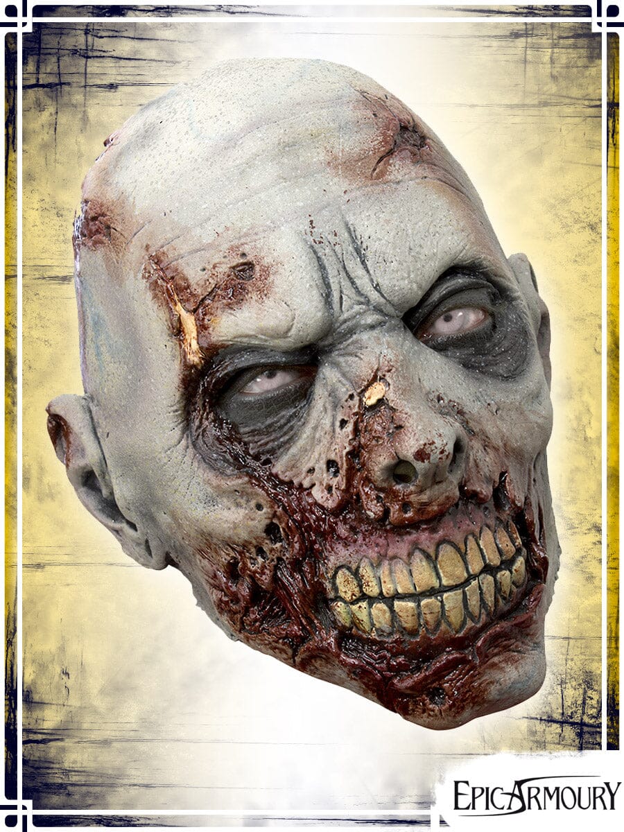Scarface Zombie Mask Latex Masks Epic Armoury Grey Medium 