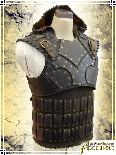 Scoundrel Armor with Hood Leather Armors Les Artisans d'Azure 