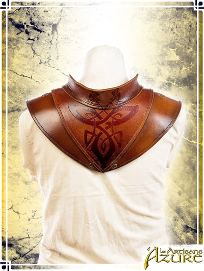 Shieldmaiden Neck Armor - Epic/Amber Gorgets Les Artisans d'Azure 