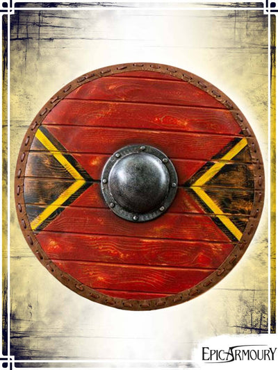 Thegn Shield Latex Shields Epic Armoury Red Medium Shield 