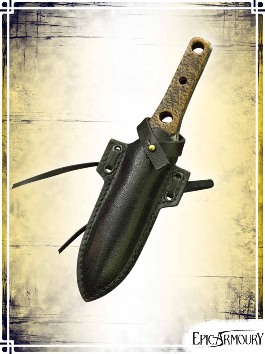 Thrust Knife with Holder Throwing Knives Epic Armoury Black 
