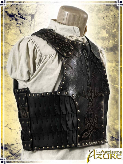 Viking Armor - Torso - Ashen Leather Armors Les Artisans d'Azure 