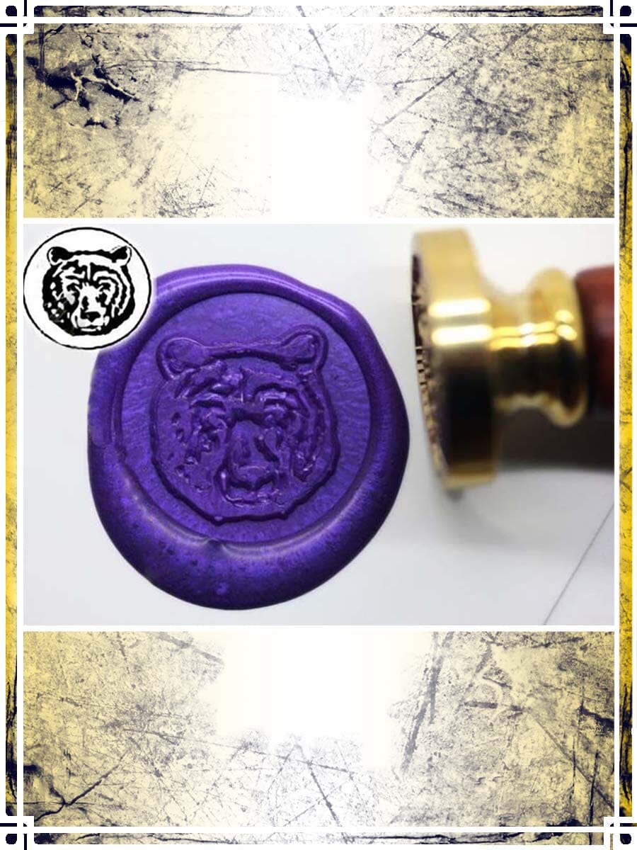 Wax Seal Stamp - Bear Wax Seals Importation privée 