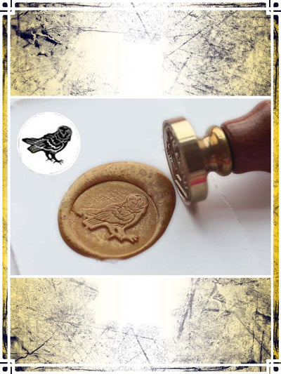 Wax Seal Stamp - Owl Wax Seals Importation privée 