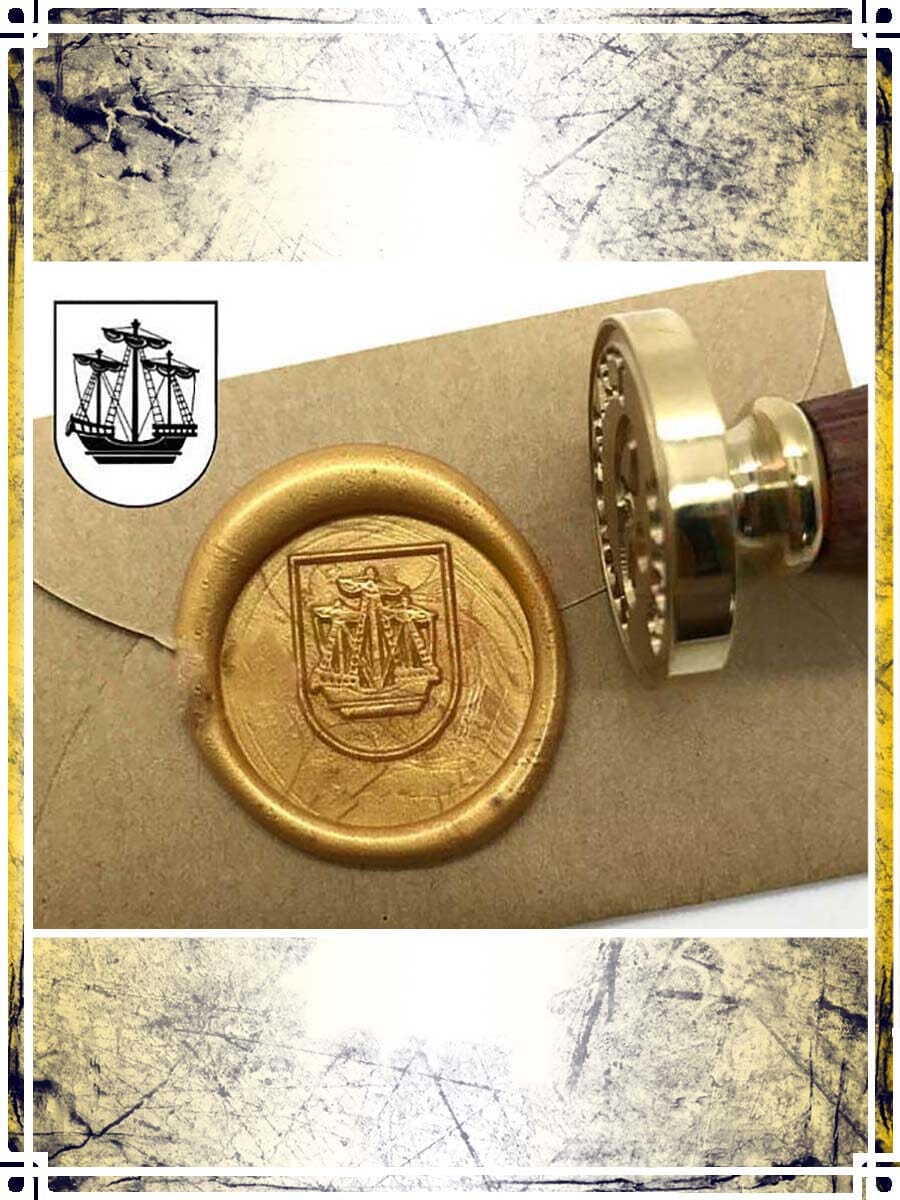 Wax Seal Stamp - Sailboat Wax Seals Importation privée 