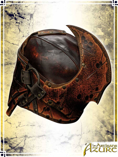 Wildwalker Helmet Leather Helmets Les Artisans d'Azure 