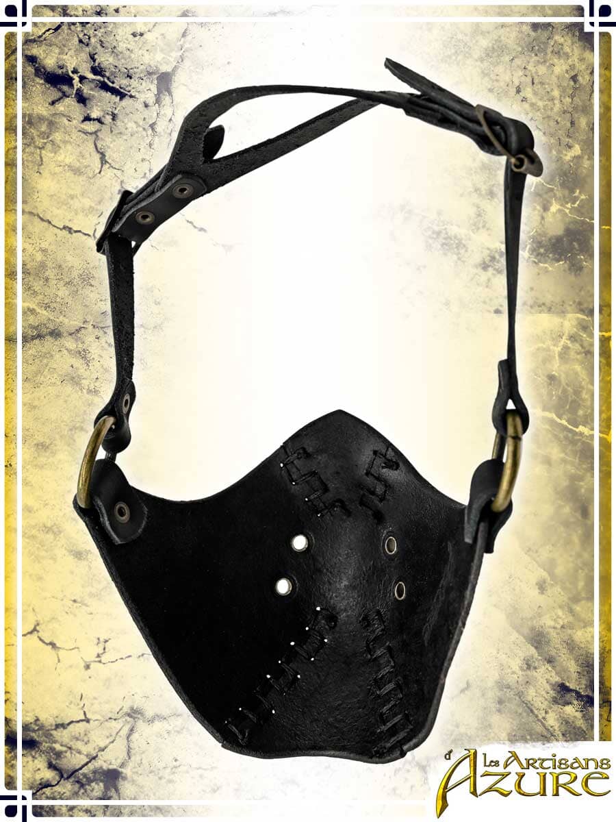 Wildwalker Muzzle Mask Leather Masks Les Artisans d'Azure 