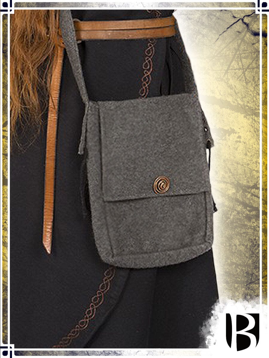 Wool Bag Juna Pouches & Bags Burgschneider Dark Grey 