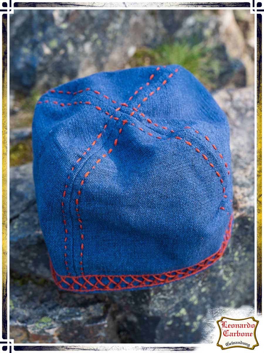 Anders Hat Coifs & Hats Leonardo Carbone Blue Small|Medium 