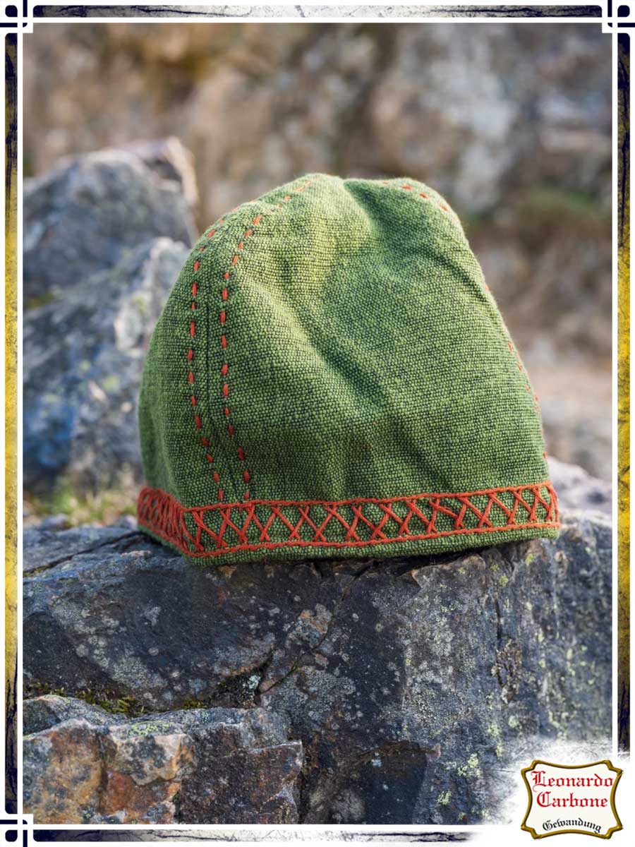 Anders Hat Coifs & Hats Leonardo Carbone Green Small|Medium 