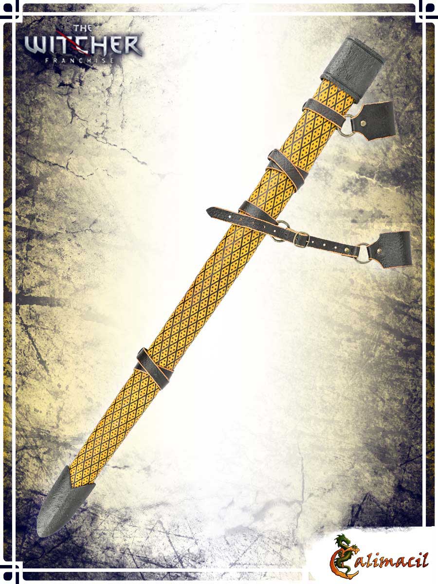 Ciri's Sword Scabbard - The Witcher Deluxe Scabbards Calimacil Yellow 
