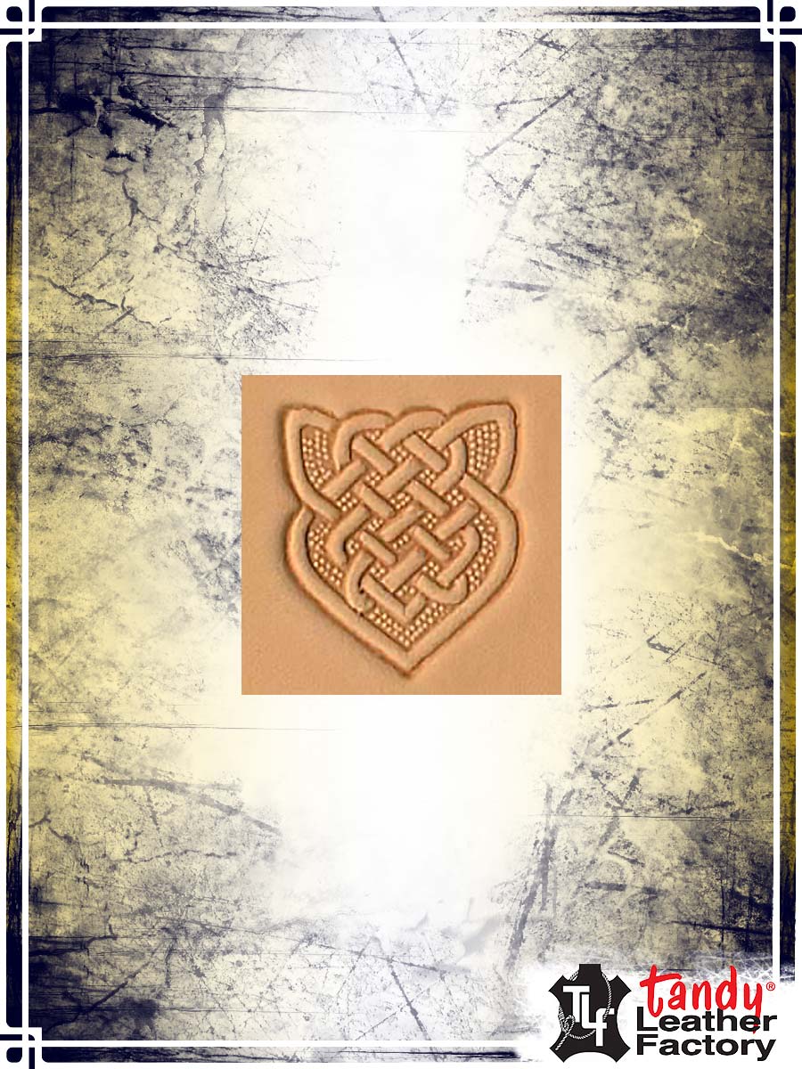 Craftool 3-D Stamp - Celtic Arrow Stamping Tandy Leather 