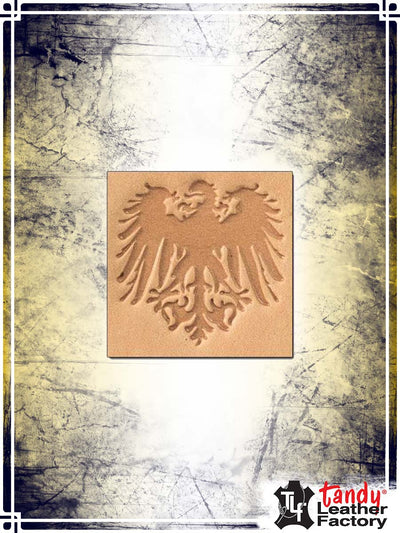 Craftool 3-D Stamp - Crest Stamping Tandy Leather 