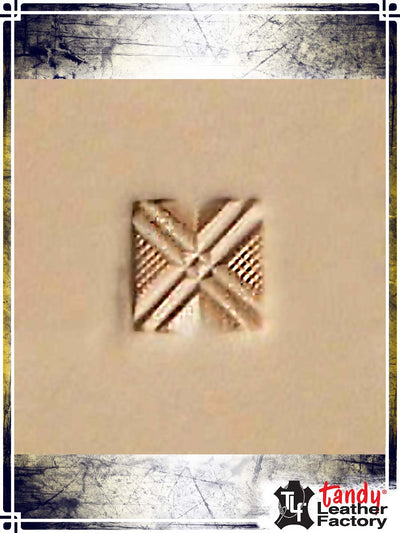 Craftool Geometric Stamp Leather Carving Tandy Leather #2 