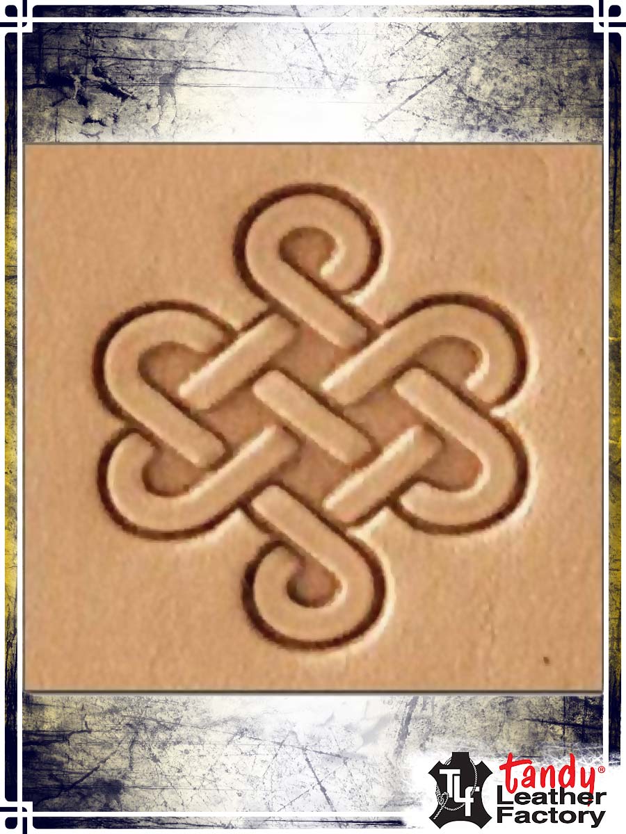 Craftool Stamp 3D - Celtic Knot Stamping Tandy Leather 