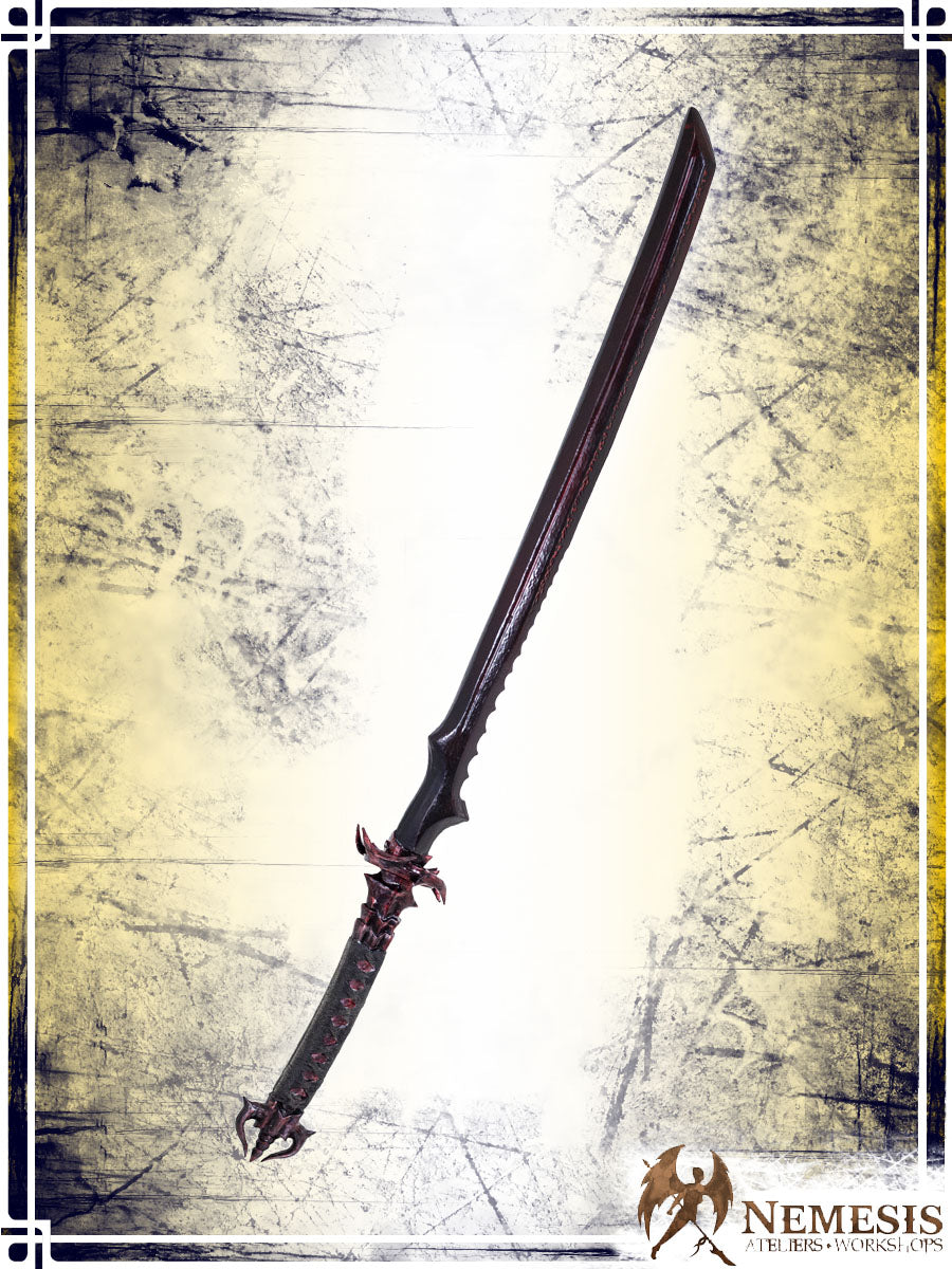 Dark Blood Swords Ateliers Nemesis - Artisan Red Bastard Engraved