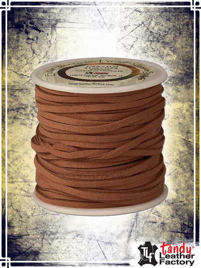 Eco-Soft Lace Threads & Laces Tandy Leather Medium Brown 