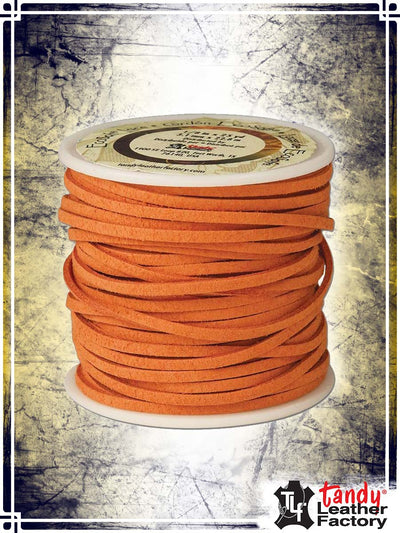 Eco-Soft Lace Threads & Laces Tandy Leather Orange 