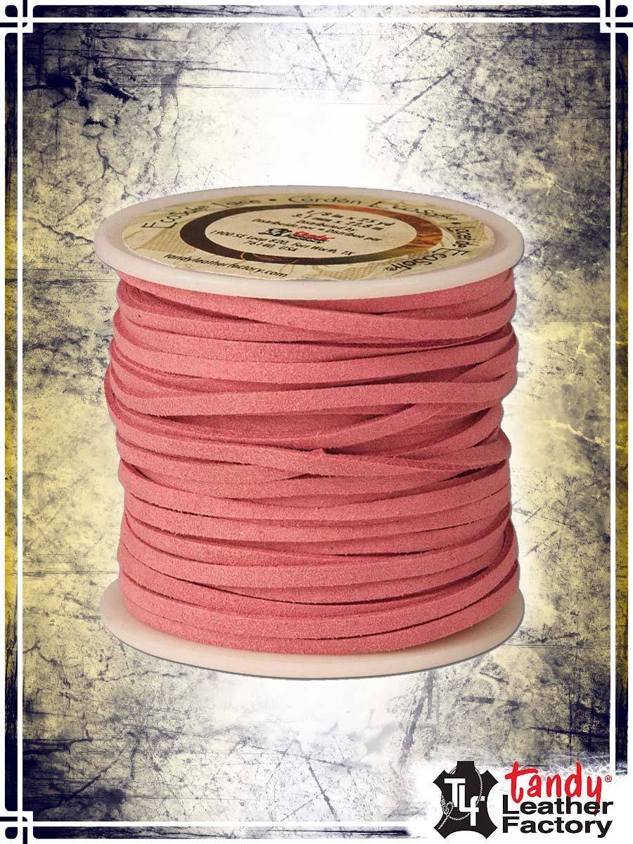Eco-Soft Lace Threads & Laces Tandy Leather Pink 