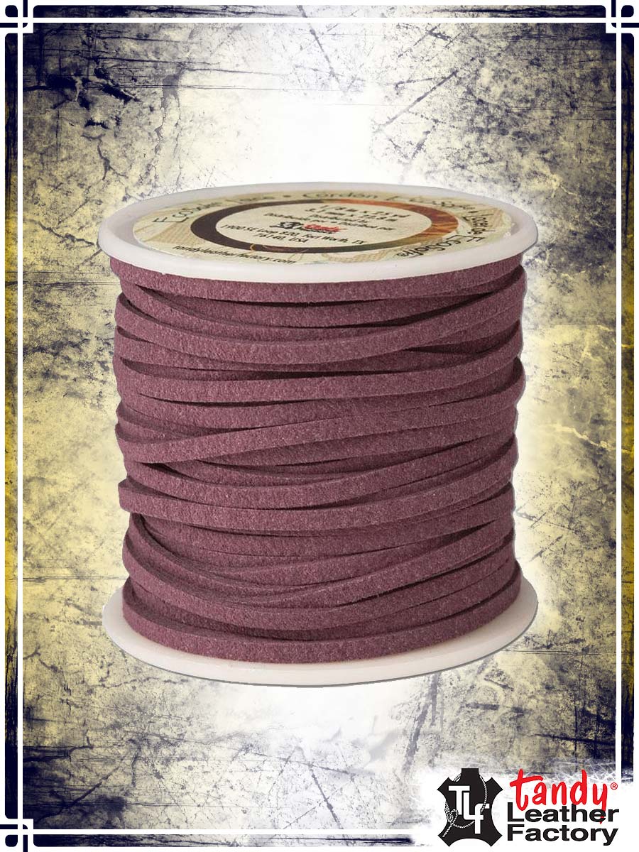 Eco-Soft Lace Threads & Laces Tandy Leather Purple 
