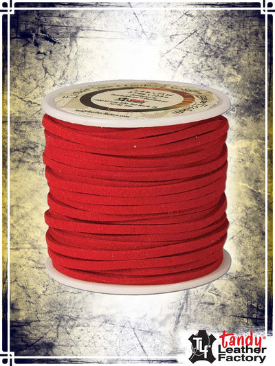 Eco-Soft Lace Threads & Laces Tandy Leather Red 
