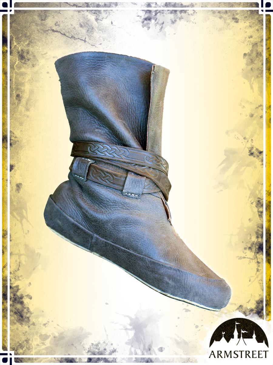 Embossed Viking Boots Footwear ArmStreet eu39 us8W us6M 