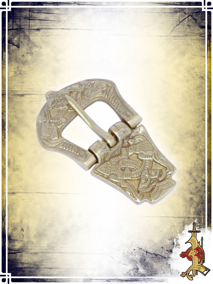 Engraved Viking Buckle - LB Buckles & Belt Tips Lord of Battles 