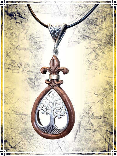Fleur-de-Lis Necklace Jewelry Bijouterie Curra Celtic 