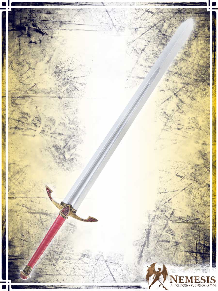 Gem Slash Sword Swords Ateliers Nemesis - Artisan Ruby Bastard Classic Finish