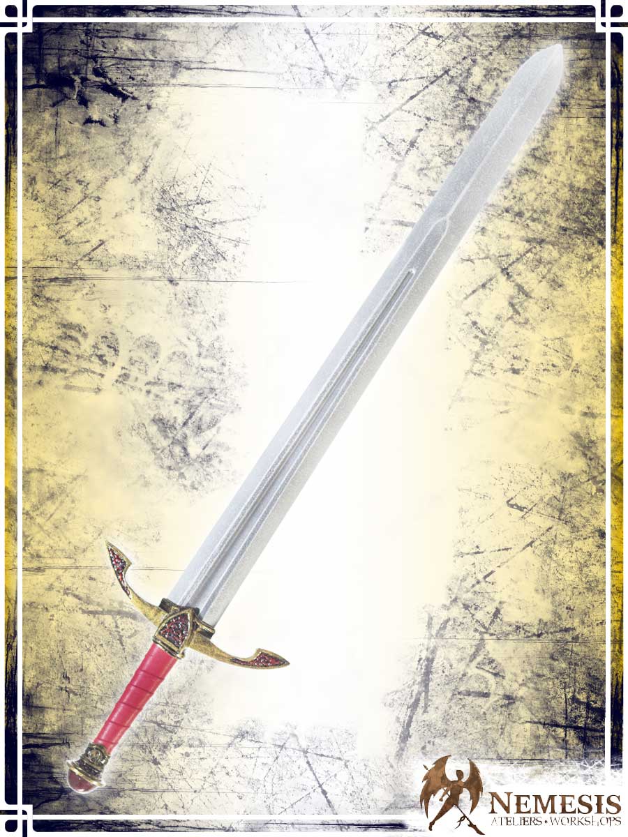 Gem Slash Sword Swords Ateliers Nemesis - Artisan Ruby Medium Classic Finish