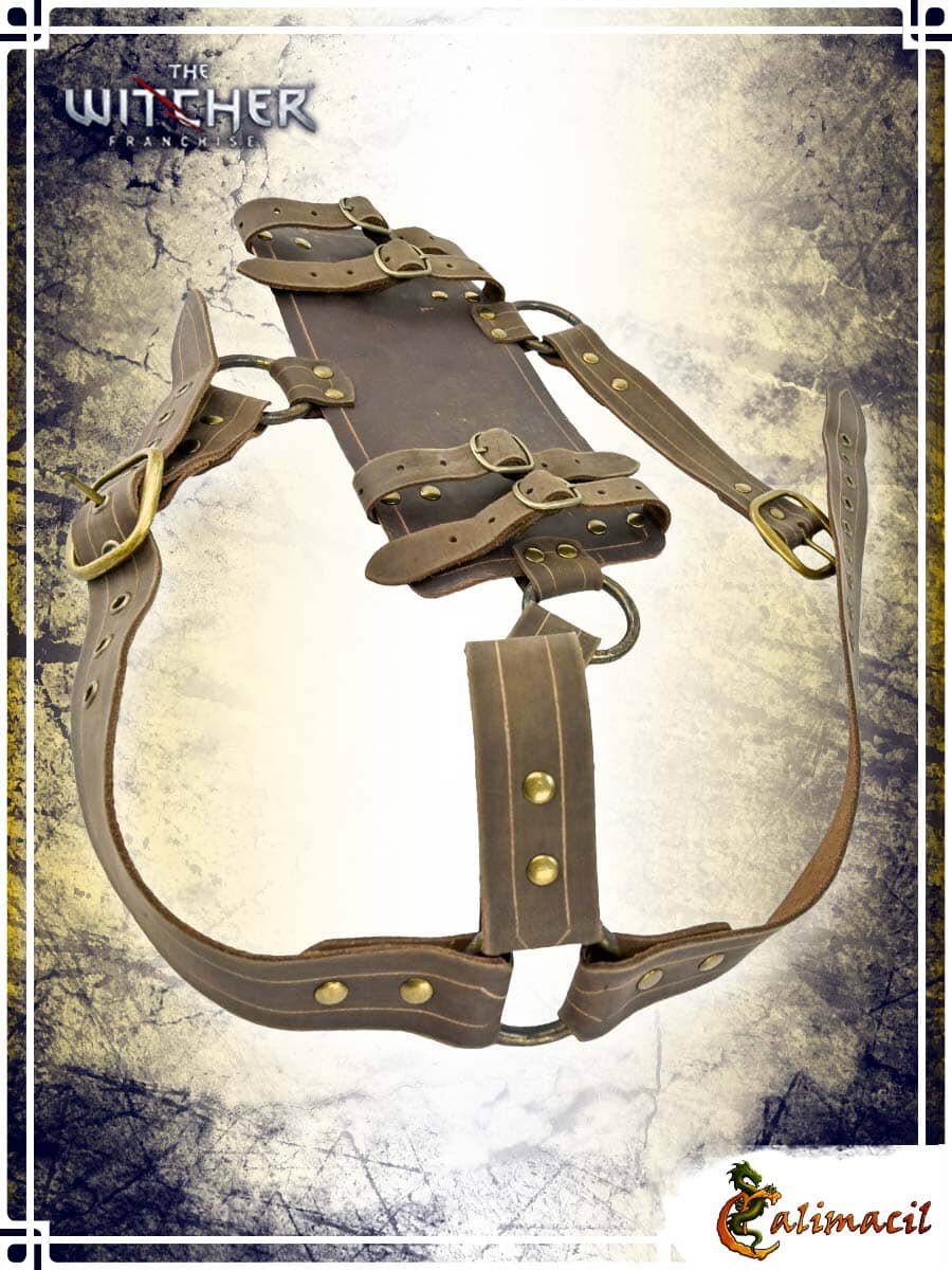 Geralt's Back Scabbard Harness - The Witcher Harness Calimacil 