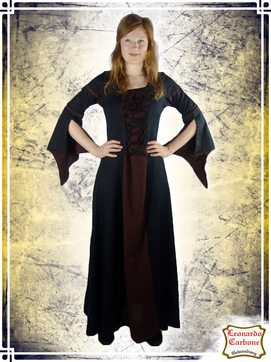 Guenaelle Dress Dresses Leonardo Carbone Black|Brown XSmall 
