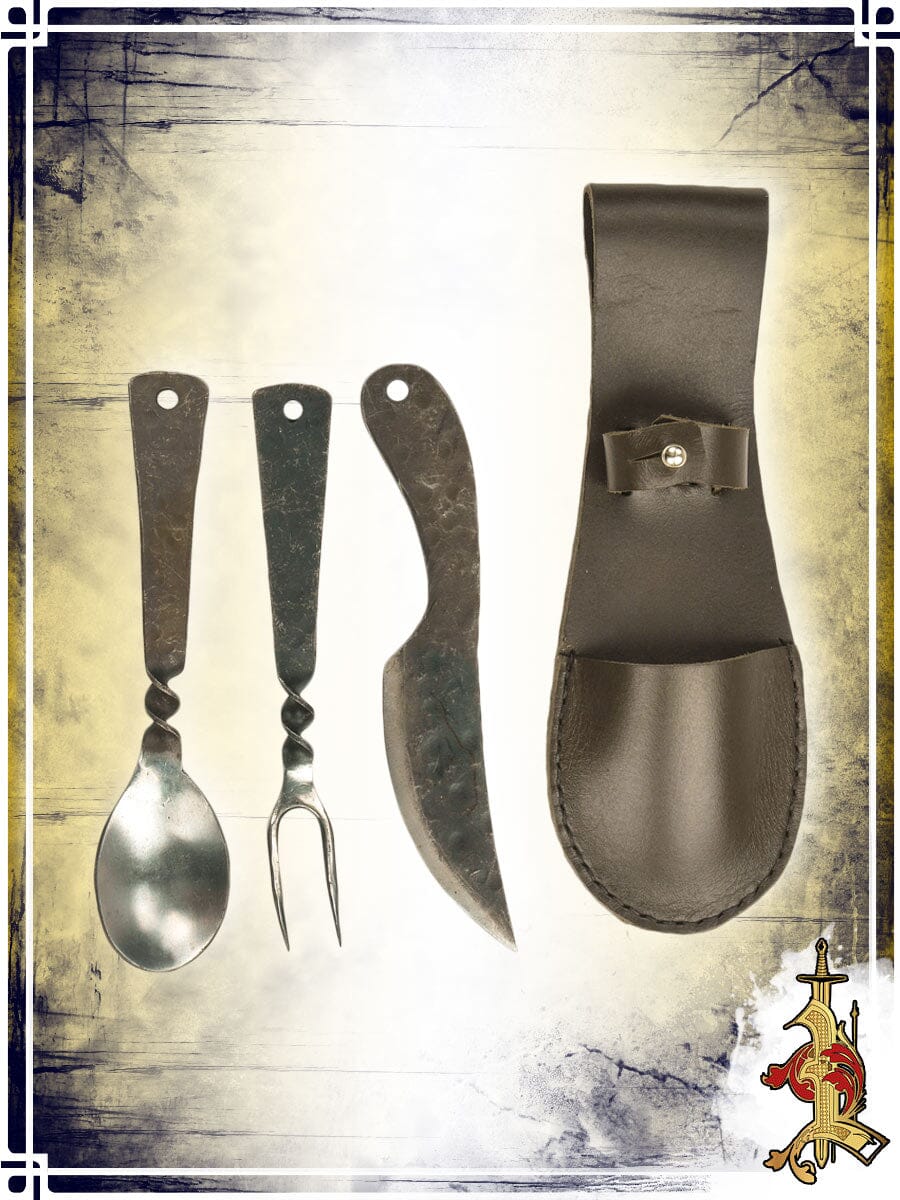 Hand Forged Steel Feasting Cutlery Set - LB Cutlery & Tankards Lord of Battles 