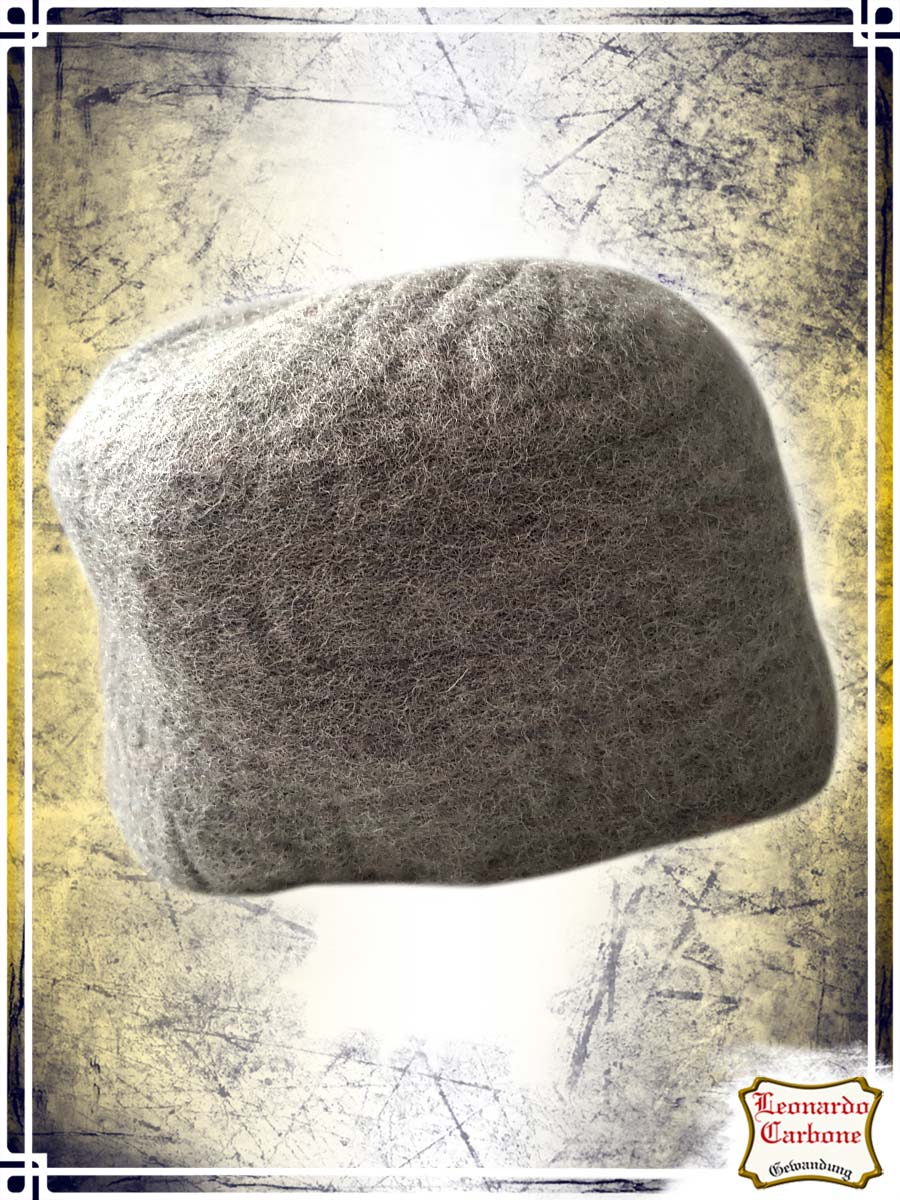 Hans Wool Hat Coifs & Hats Leonardo Carbone Grey Small|Medium 