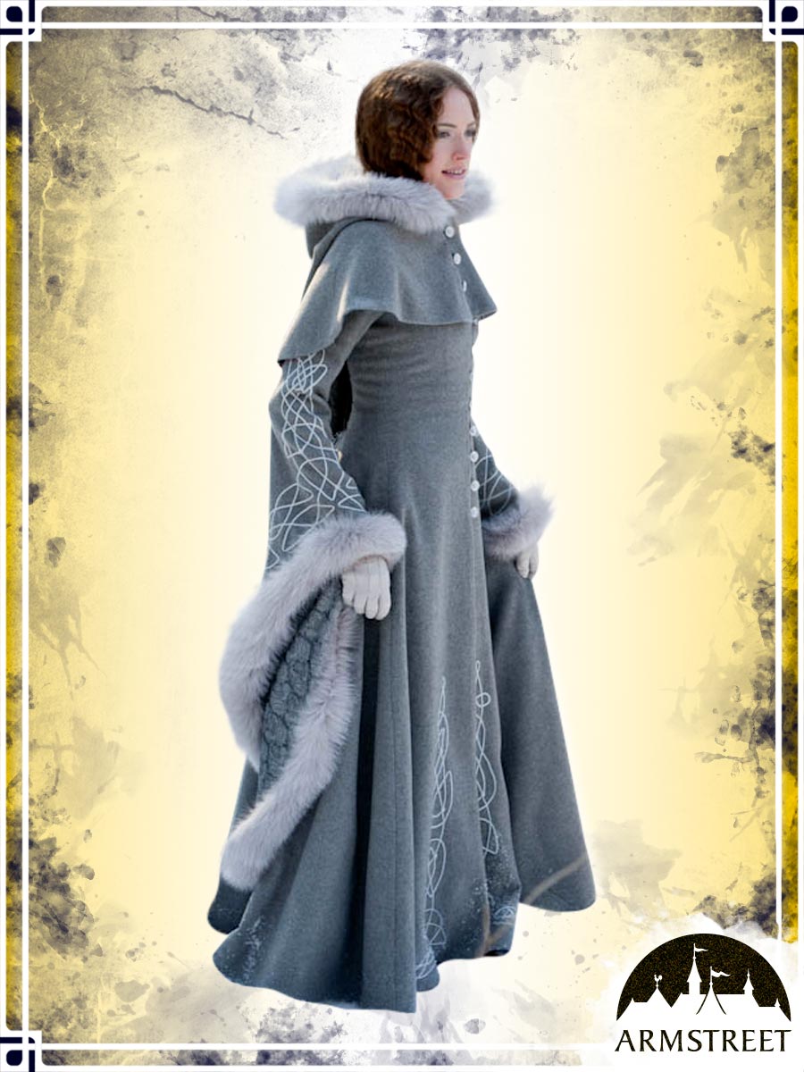 Heritrix of the Winter Coat Surcots & Vests ArmStreet Grey|Silver Custom Size 