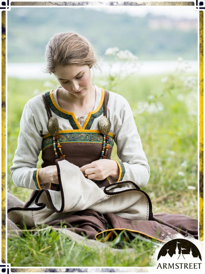Ingrid the Hearthkeeper Apron Surcots & Vests ArmStreet Brown|Yellow 10 years 