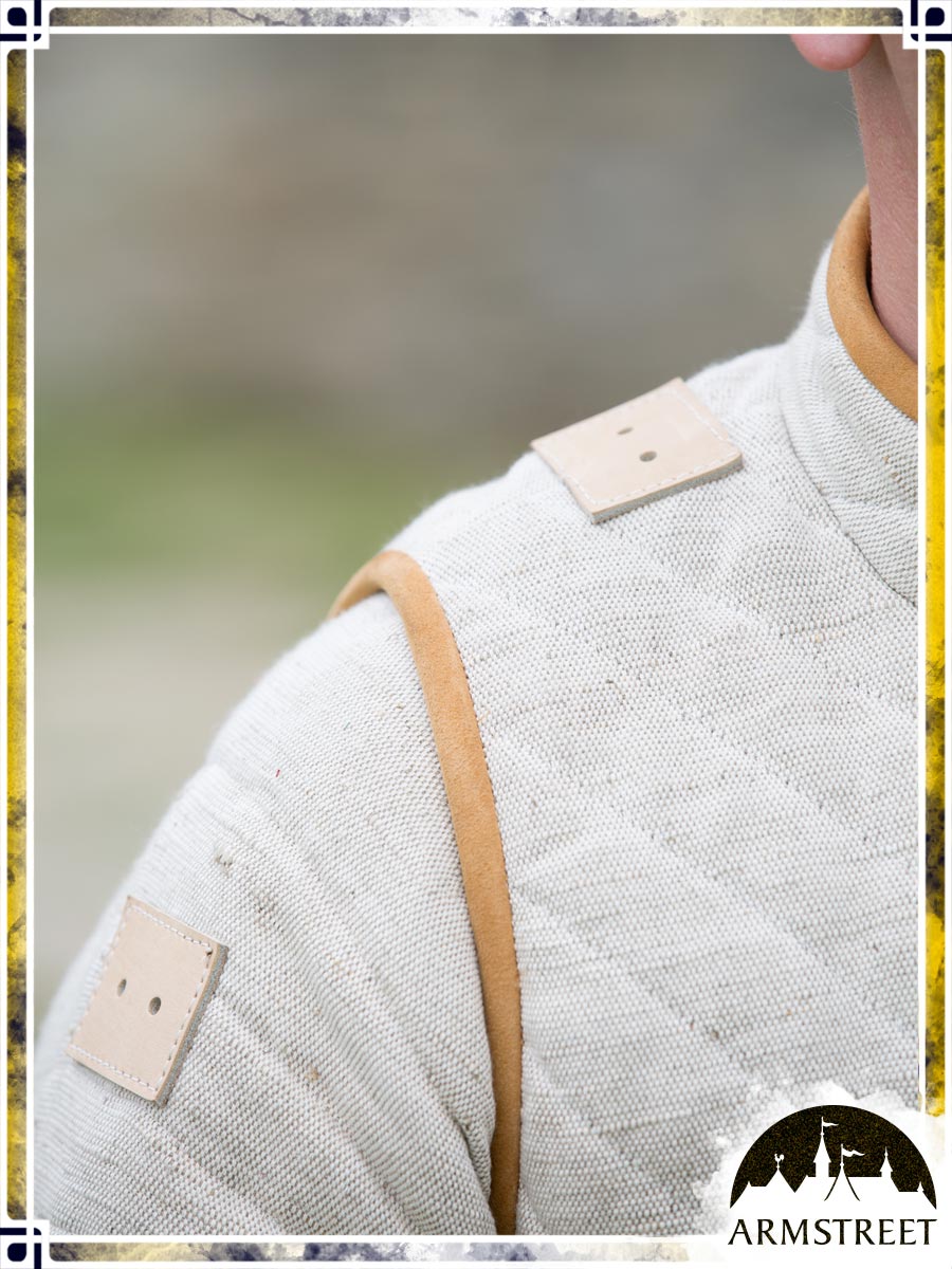 Kingmaker Canvas Gambeson Gambesons ArmStreet Natural XLarge 