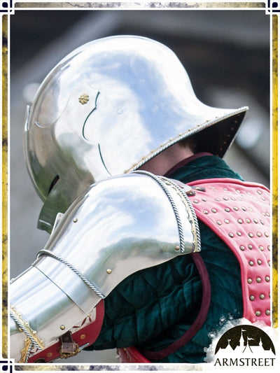 Kingmaker Sallet - ArmStreet (Custom Size) Plate Helmets ArmStreet 