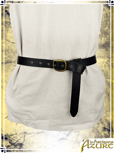 Knot Belt Belts Les Artisans d'Azure Black 2XLarge 