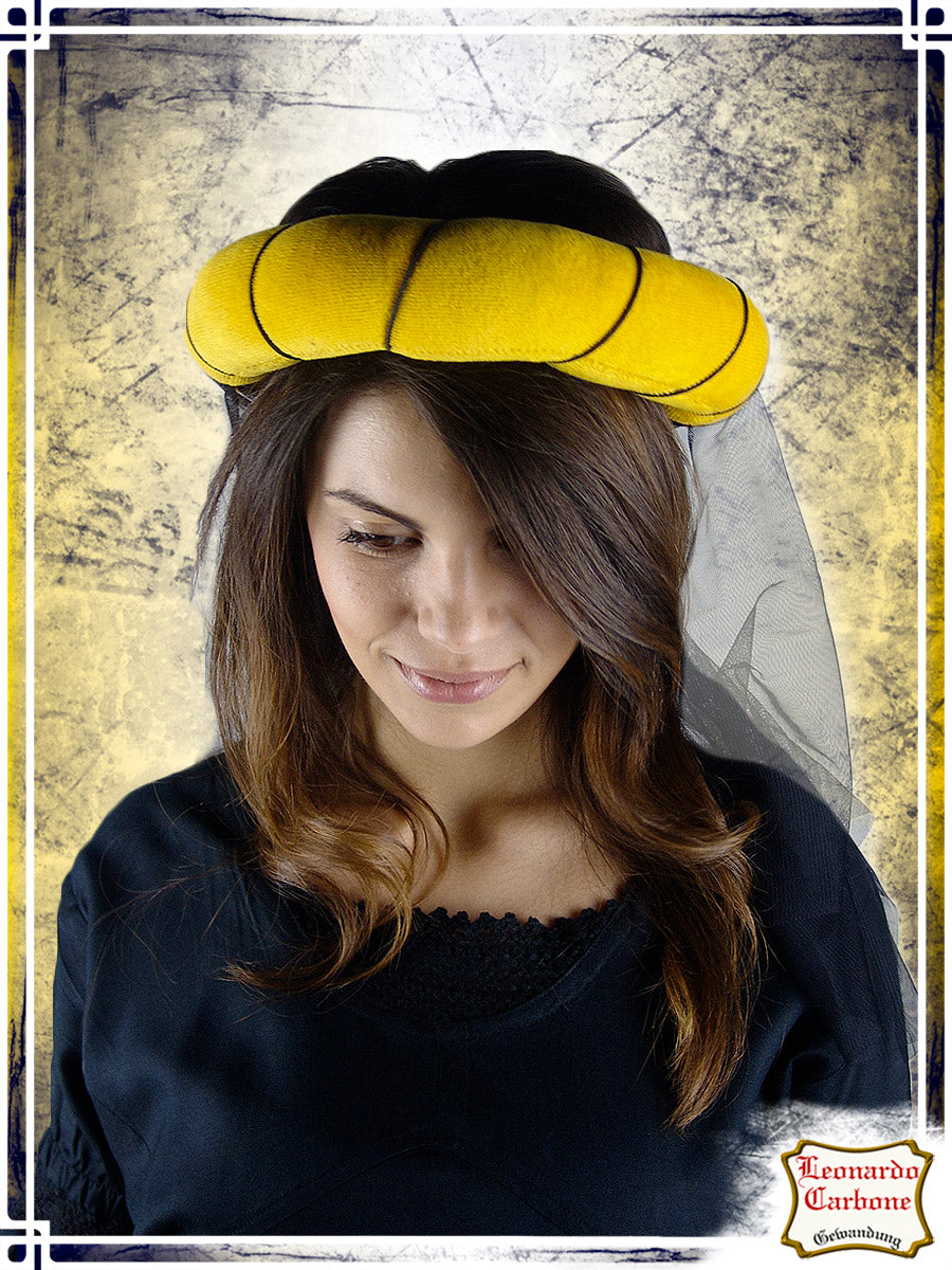 Maiden Chaplet Coifs & Hats Leonardo Carbone Yellow 