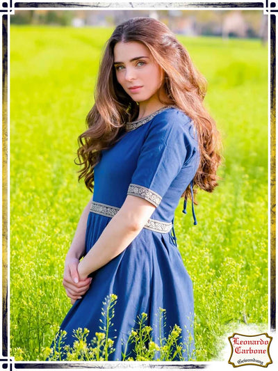 Malorie Dress Dresses Leonardo Carbone Blue XSmall 