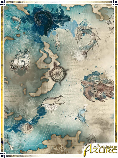 Manuscript Bracelets – Magellan's Map Jewelry Les Artisans d'Azure 