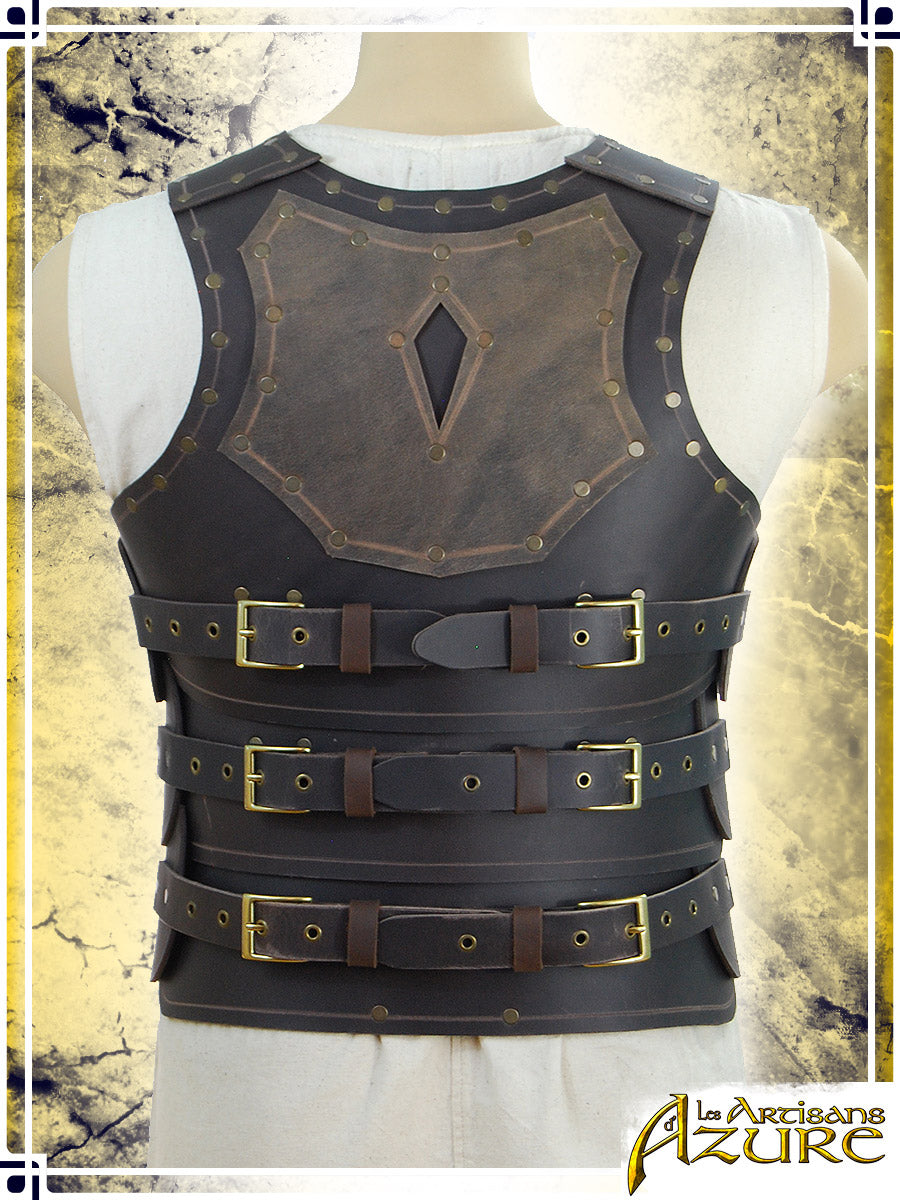 Mercenary Armor - Torso Leather Armors Les Artisans d'Azure Brown|Tan 2XLarge 