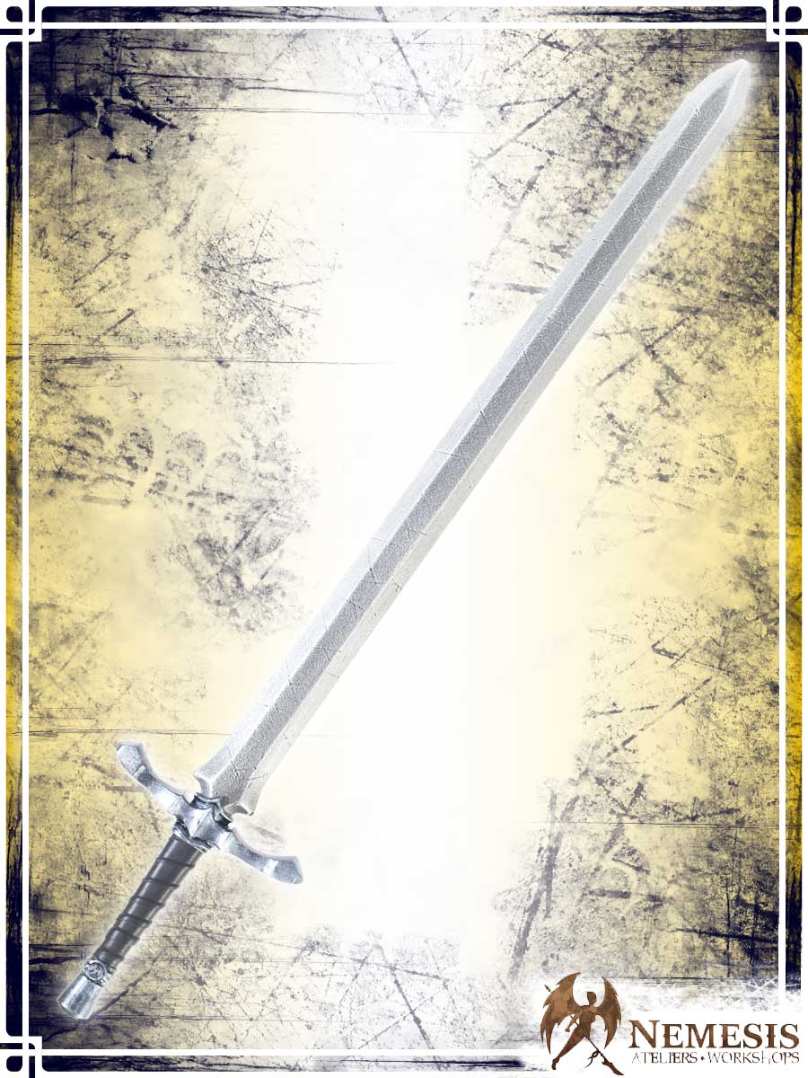 Noble's Sword Long Swords Ateliers Nemesis - Artisan Notched Steel Long Wood|Leather Handle