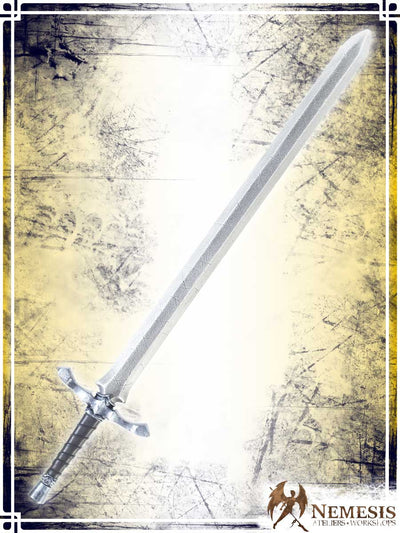 Noble's Sword Long Swords Ateliers Nemesis - Artisan Notched Steel Long Wood|Leather Handle