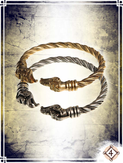 Norse Viking Bracelet Jewelry Importation privée Brass 