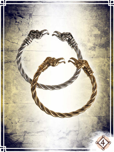 Norse Viking Bracelet Jewelry Importation privée Silver 