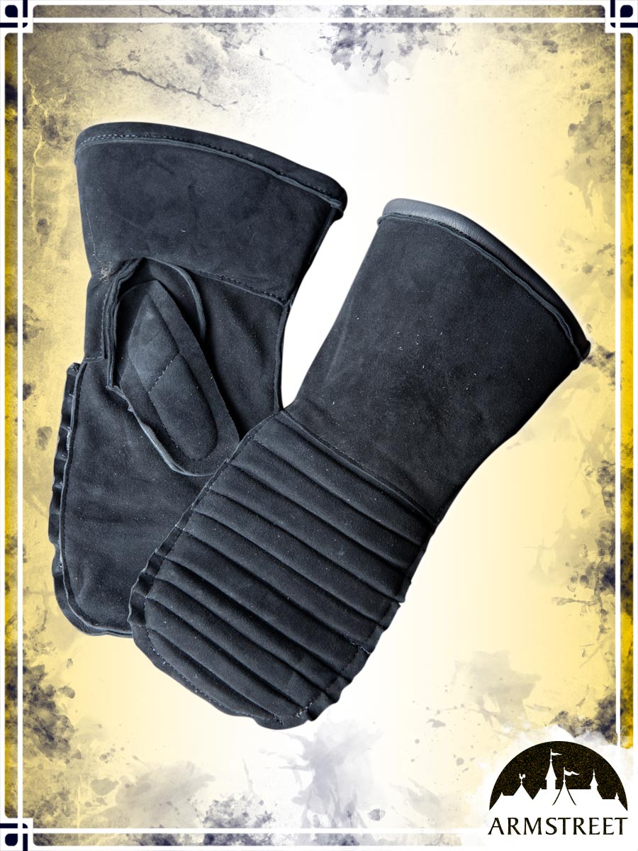 Padded Mittens Gloves ArmStreet Black Large 