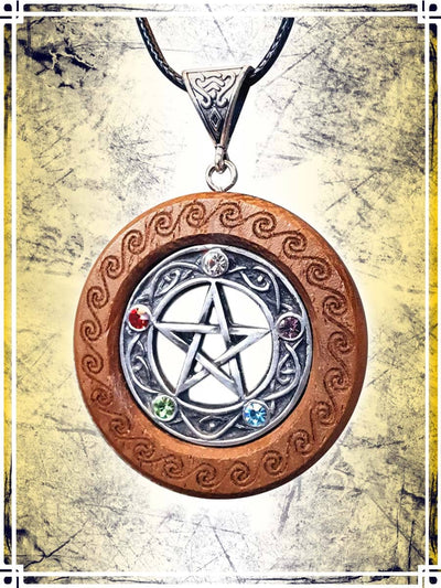 Pentagram Necklace Jewelry Bijouterie Curra Celtic 